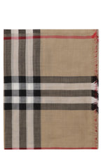 Load image into Gallery viewer, Exaggerated check motif scarf

