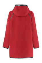 Load image into Gallery viewer, Hooded wool coat
