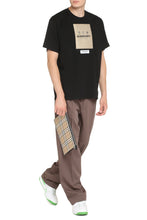 Load image into Gallery viewer, Patch detail cotton t-shirt
