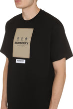 Load image into Gallery viewer, Patch detail cotton t-shirt
