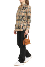 Load image into Gallery viewer, Check print cotton shirt
