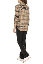 Load image into Gallery viewer, Check print cotton shirt
