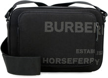 Load image into Gallery viewer, Horseferry print nylon messenger bag
