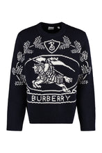 Load image into Gallery viewer, Crew-neck wool sweater
