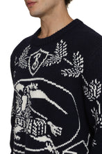 Load image into Gallery viewer, Crew-neck wool sweater
