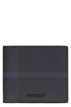 Load image into Gallery viewer, Exaggerated check motif flap-over wallet
