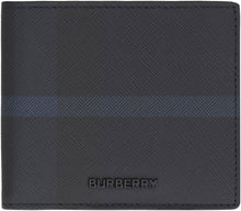 Load image into Gallery viewer, Exaggerated check motif flap-over wallet
