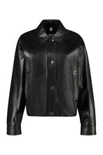 Load image into Gallery viewer, Lambskin bomber jacket
