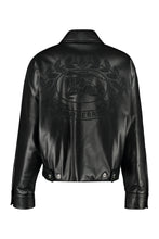 Load image into Gallery viewer, Lambskin bomber jacket
