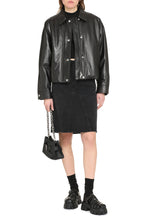 Load image into Gallery viewer, Lambskin bomber jacket
