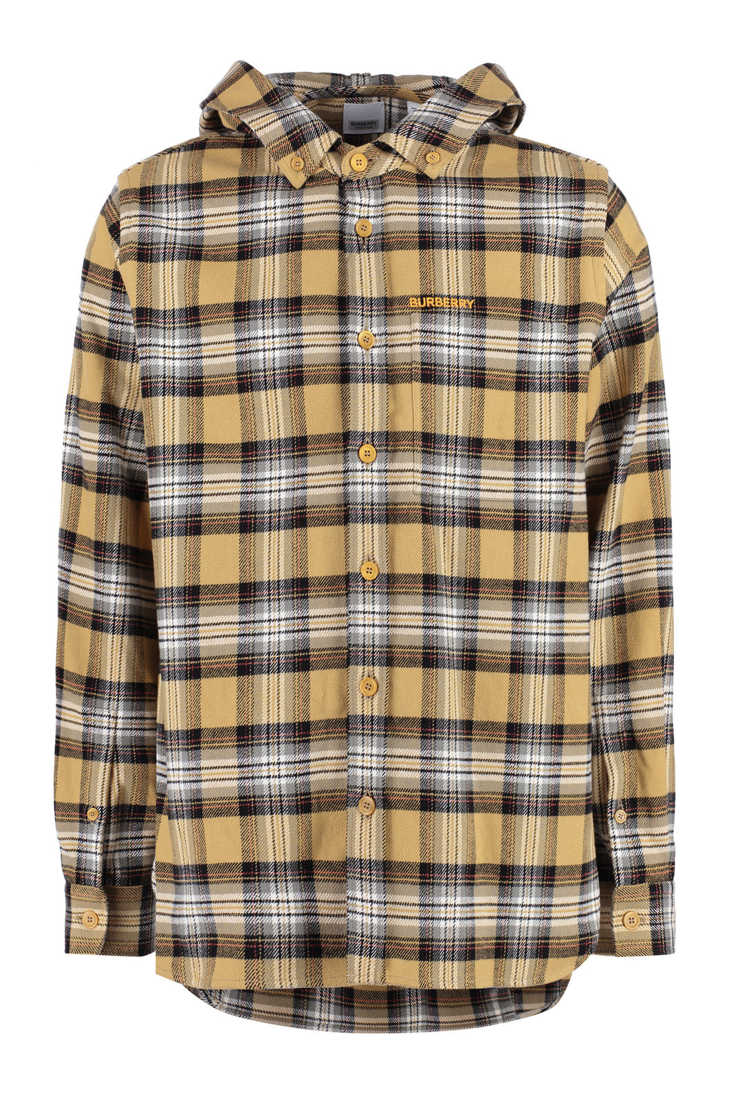 Checked cotton shirt