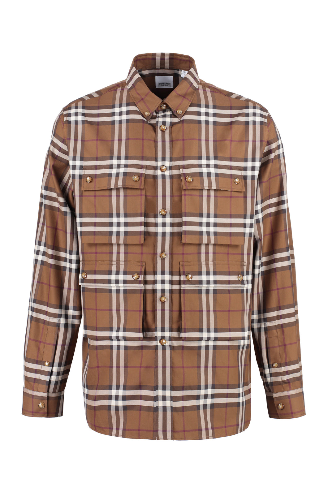Checked cotton shirt
