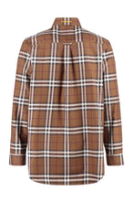 Load image into Gallery viewer, Checked cotton shirt

