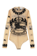 Load image into Gallery viewer, Embroidered tulle bodysuit
