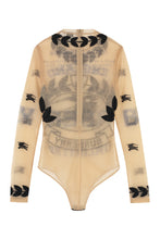 Load image into Gallery viewer, Embroidered tulle bodysuit
