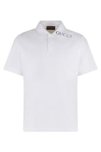 Load image into Gallery viewer, Stretch cotton piqué polo shirt
