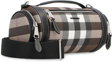 Load image into Gallery viewer, Sound messenger bag with check motif
