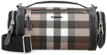 Load image into Gallery viewer, Sound messenger bag with check motif
