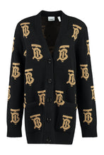 Load image into Gallery viewer, Jacquard knit cardigan
