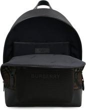 Load image into Gallery viewer, Checked fabric backpack
