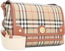 Load image into Gallery viewer, Note check crossbody bag
