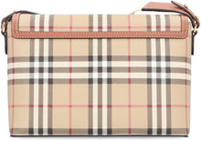 Load image into Gallery viewer, Note check crossbody bag
