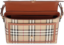 Load image into Gallery viewer, Note check crossbody bag
