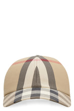 Load image into Gallery viewer, Vintage check motif baseball cap
