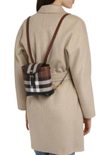 Load image into Gallery viewer, Mini coated canvas backpack
