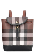 Load image into Gallery viewer, Mini coated canvas backpack
