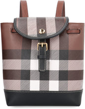 Load image into Gallery viewer, Mini coated canvas backpack
