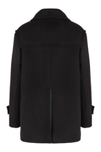 Load image into Gallery viewer, Double-breasted wool coat
