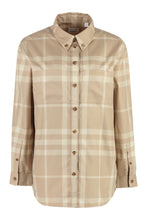 Load image into Gallery viewer, Button-down collar cotton shirt
