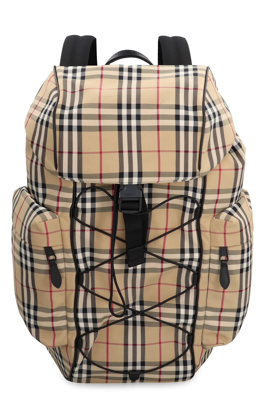 Murray vintage check nylon backpack