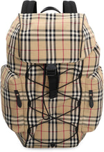 Load image into Gallery viewer, Murray vintage check nylon backpack
