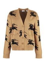 Load image into Gallery viewer, Jacquard knit cardigan
