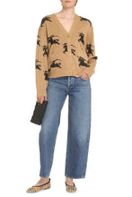 Load image into Gallery viewer, Jacquard knit cardigan
