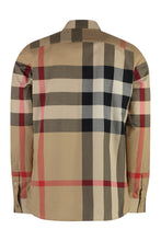 Load image into Gallery viewer, Check print cotton shirt
