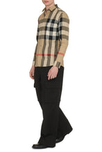 Load image into Gallery viewer, Check print cotton shirt
