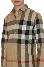 Load image into Gallery viewer, Check print cotton shirt
