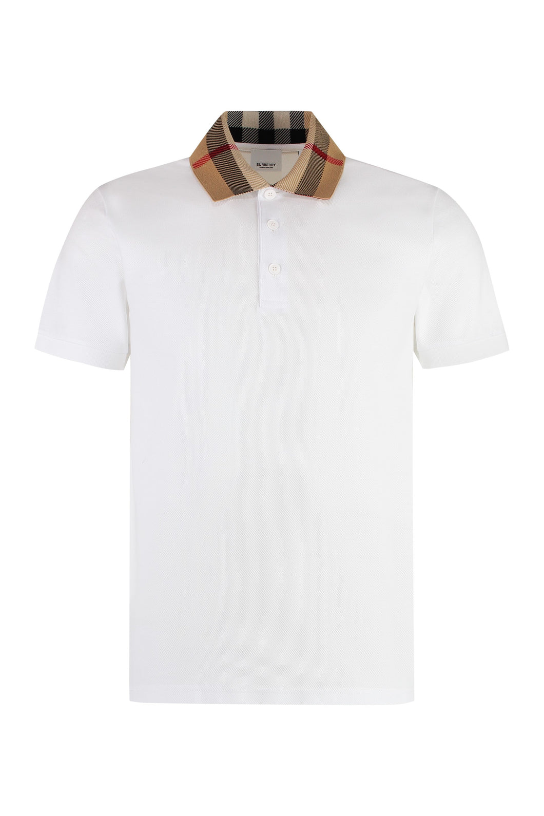 Cotton piqué polo shirt