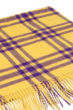 Load image into Gallery viewer, Checked cashmere scarf
