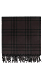Load image into Gallery viewer, Checked cashmere scarf
