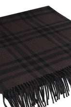 Load image into Gallery viewer, Checked cashmere scarf
