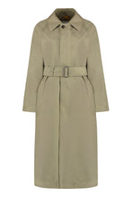 Load image into Gallery viewer, Checked reversible trench-coat
