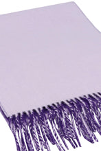 Load image into Gallery viewer, Cashmere scarf with fringes
