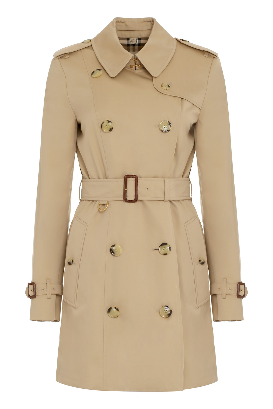 Gabardine trench coat