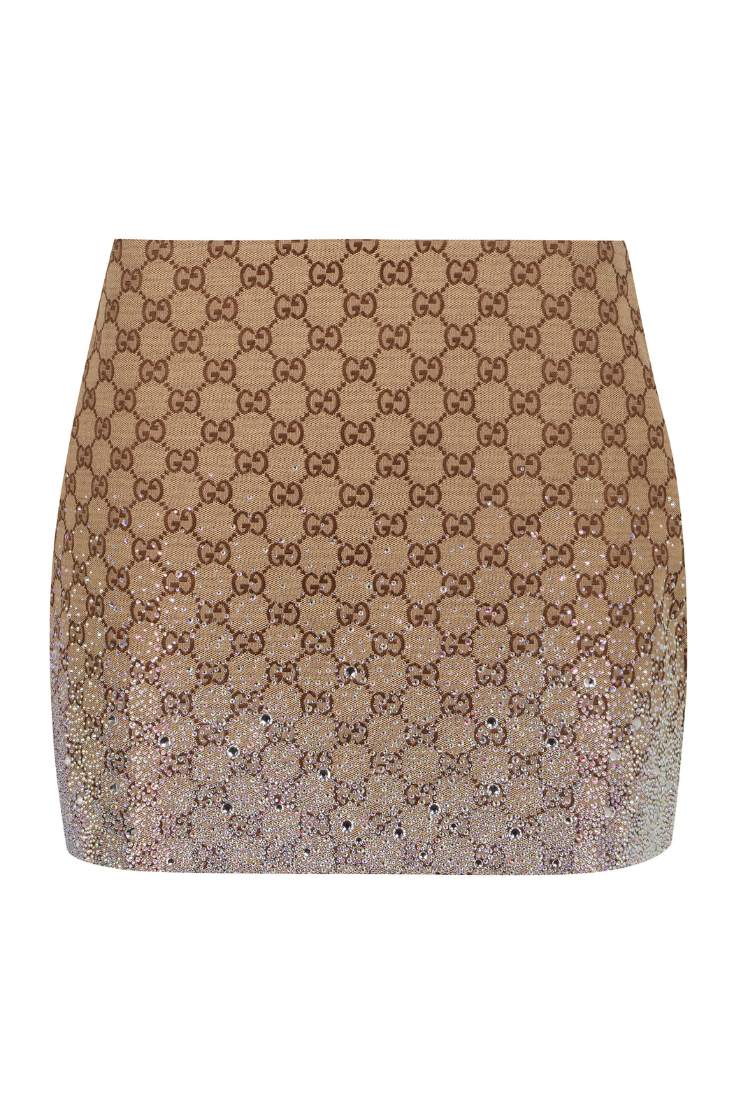 Cotton mini-skirt