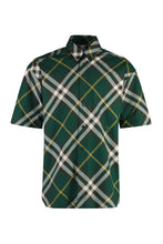 Load image into Gallery viewer, Check print cotton shirt
