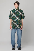 Load image into Gallery viewer, Check print cotton shirt
